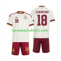 Uitshirt Spanje Martin Zubimendi 18 Voetbalteneu Kinderen WK 2026 S-S