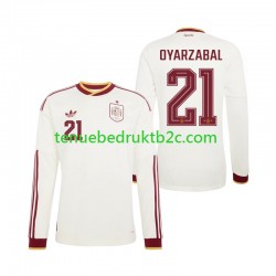 Uitshirt Spanje Mikel Oyarzabal 21 Mannen WK 2026 L-S