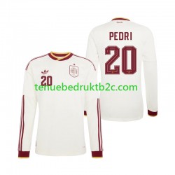Uitshirt Spanje Pedri 20 Mannen WK 2026 L-S