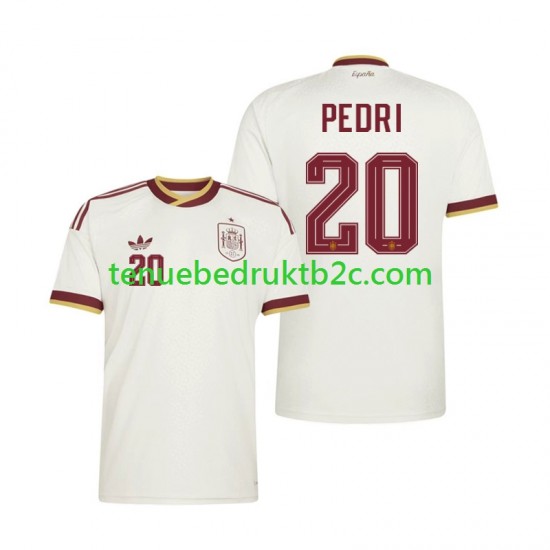 Uitshirt Spanje Pedri 20 Mannen WK 2026 S-S