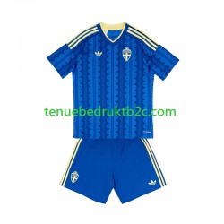 Uitshirt Zweden Voetbalteneu Kinderen WK 2026 S-S