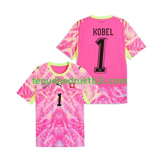Uitshirt Zwitserland Keeper Gregor Kobel 1 Mannen WK 2026 S-S