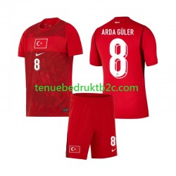 Thuisshirt Turkije Arda Guler 8 Voetbalteneu Kinderen WK 2026 S-S