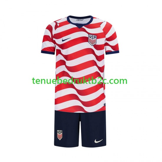 Thuisshirt USA Voetbalteneu Kinderen WK 2026 S-S