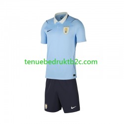 Thuisshirt Uruguay Voetbalteneu Kinderen WK 2026 S-S