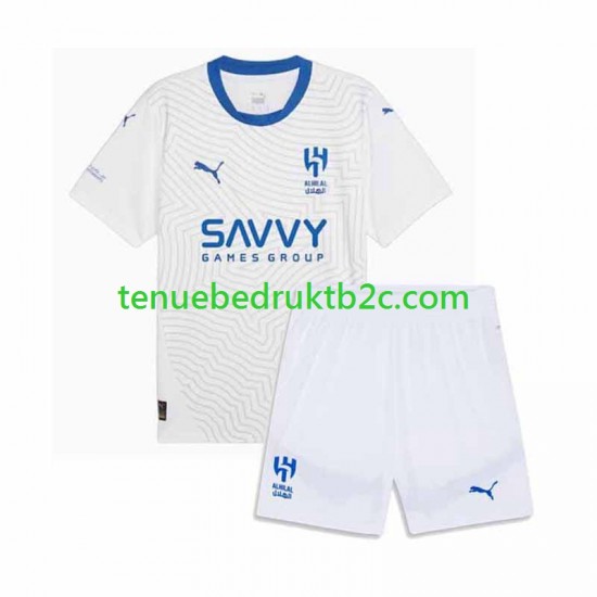 Uitshirt Al-Hilal Voetbalteneu Kinderen 2024-25 S-S