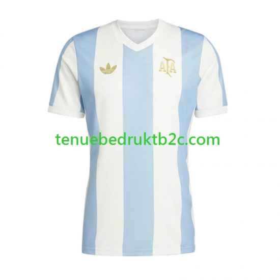 Thuisshirt Argentinië 50 Anniversary Mannen S-S