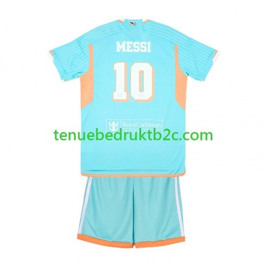 3de shirt Inter Miami Lionel Messi 10 Voetbalteneu Kinderen 2024-25 S-S