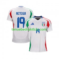 Uitshirt Italië Mateo Retegui 19 Mannen 2024 S-S