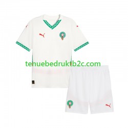 Uitshirt Marokko Voetbalteneu Kinderen 2024 S-S