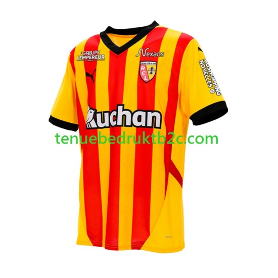 Thuisshirt RC Lens Mannen 2024-25 S-S