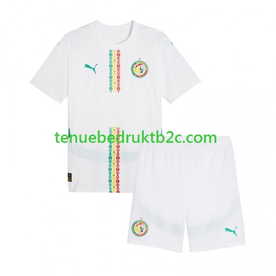 Thuisshirt Senegal Voetbalteneu Kinderen 2025 S-S