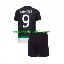 Thuisshirt Sporting CP Gyokeres 9 Voetbalteneu Kinderen 2024-25 S-S