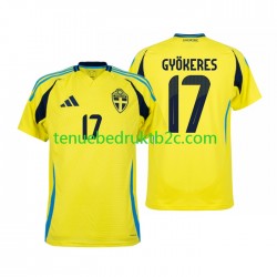 Thuisshirt Zweden Viktor Gyokeres 17 Mannen 2024 S-S