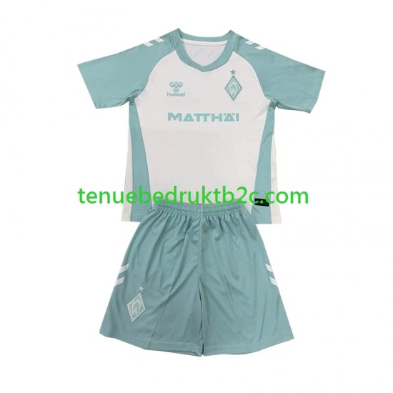Uitshirt Werder Bremen Voetbalteneu Kinderen 2024-25 S-S