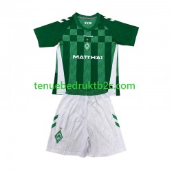 Thuisshirt Werder Bremen Voetbalteneu Kinderen 2024-25 S-S