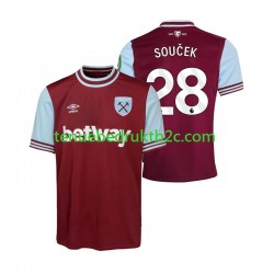Thuisshirt West Ham United SOUCEK 28 Mannen 2024-25 S-S