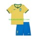 Thuisshirt Brazilië Voetbalteneu Kinderen WK 2026 S-S