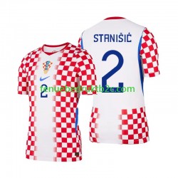 Thuisshirt Kroatië Josip Stanisic 2 Mannen WK 2026 S-S