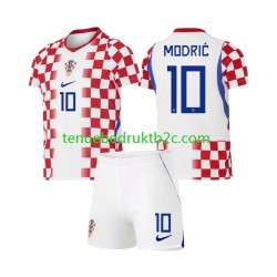 Thuisshirt Kroatië Luka Modric 10 Voetbalteneu Kinderen WK 2026 S-S
