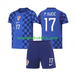 Uitshirt Kroatië Petar Sucic 17 Voetbalteneu Kinderen WK 2026 S-S