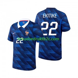 Thuisshirt Frankrijk Hugo Ekitike 22 Mannen WK 2026 S-S