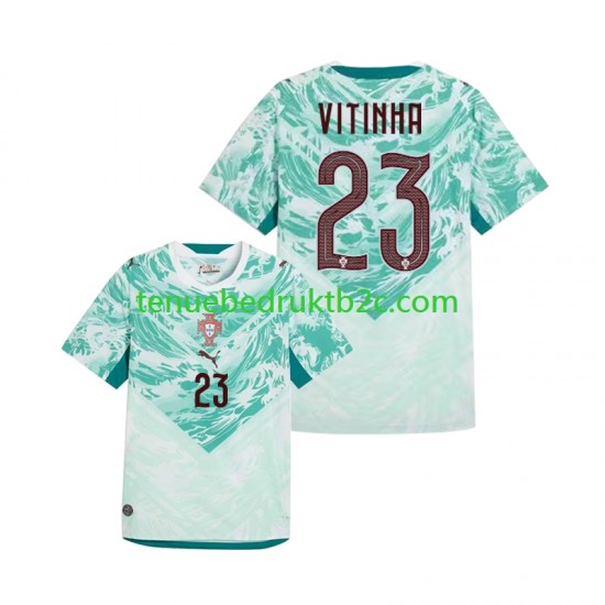 Uitshirt Portugal Vitinha 23 Mannen WK 2026 S-S