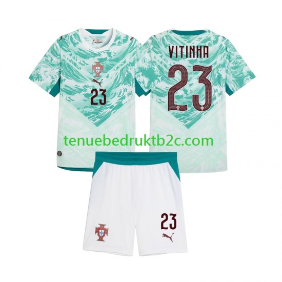 Uitshirt Portugal Vitinha 23 Voetbalteneu Kinderen 2026 2027 S-S