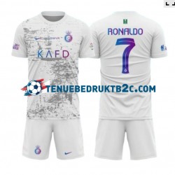 3de shirt Al-Nassr Ronaldo 7 Voetbalteneu Kinderen 2023-24 S-S