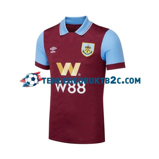 Thuisshirt Burnley Mannen 2023-24 S-S