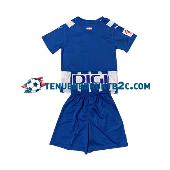 Thuisshirt Deportivo Alaves Voetbalteneu Kinderen 2023-24 S-S