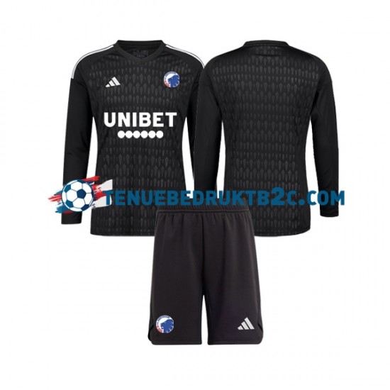 Uitshirt FC Kopenhagen Keeper Voetbalteneu Kinderen 2023-24 L-S