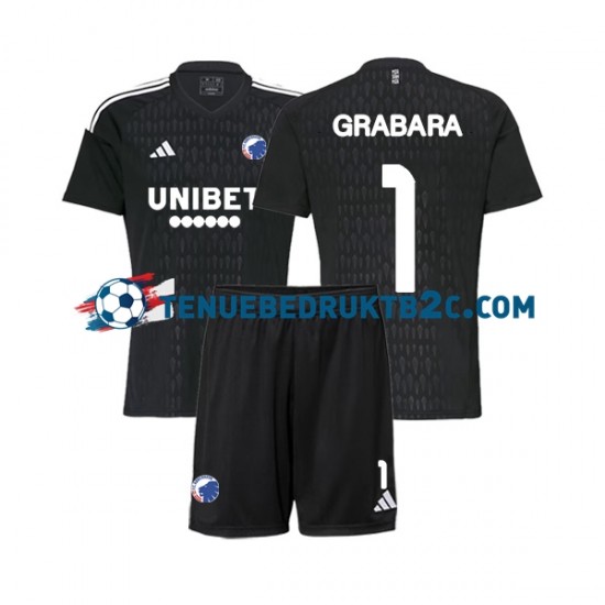 Uitshirt FC Kopenhagen Keeper GRABARA 1 Voetbalteneu Kinderen 2023-24 S-S