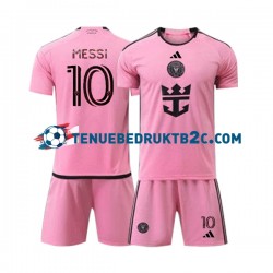 Thuisshirt Inter Miami Lionel Messi 10 Voetbalteneu Kinderen 2024 S-S
