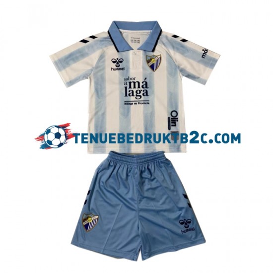 Thuisshirt Málaga CF Voetbalteneu Kinderen 2023-24 S-S