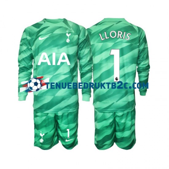 3de shirt Tottenham Hotspur Keeper Hugo Lloris 1 Voetbalteneu Kinderen 2023-24 L-S