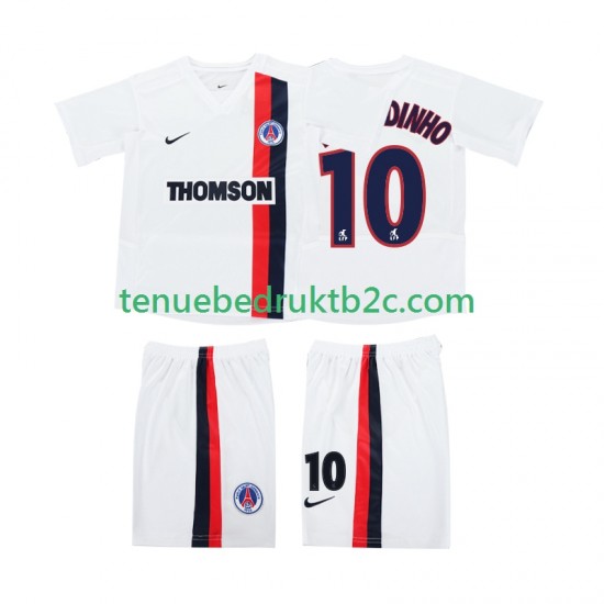 Uitshirt Retro AC Milan RONALDINHO 10 2003 Voetbalteneu Kinderen 2002 S-S