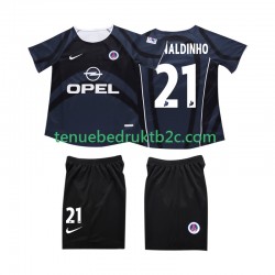 3de shirt Retro AC Milan RONALDINHO 10 2003 Voetbalteneu Kinderen 2002 S-S