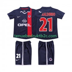 Thuisshirt Retro AC Milan RONALDINHO 21 2001 Voetbalteneu Kinderen 2002 S-S