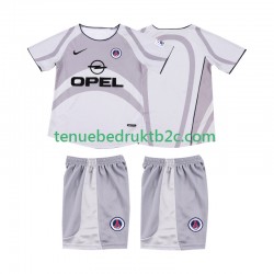Uitshirt Retro AC Milan 2001 Voetbalteneu Kinderen 2002 S-S