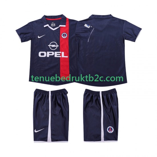 Thuisshirt Retro AC Milan 2001 Voetbalteneu Kinderen 2002 S-S