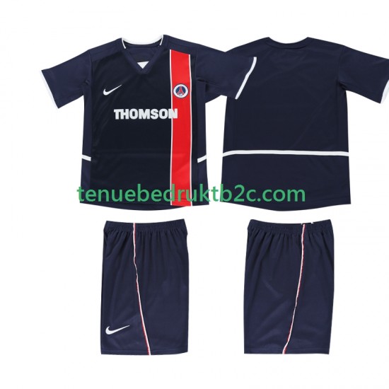 Thuisshirt Retro AC Milan 2003 Voetbalteneu Kinderen 2002 S-S