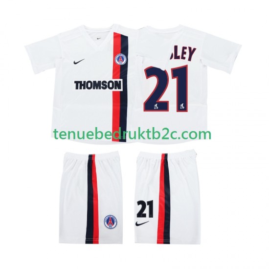 Uitshirt Retro AC Milan WESLEY 21 2003 Voetbalteneu Kinderen 2002 S-S