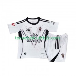 Thuisshirt Albacete Voetbalteneu Kinderen 2025-26 S-S
