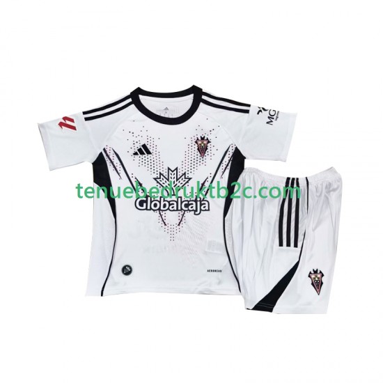 Thuisshirt Albacete Voetbalteneu Kinderen 2025-26 S-S