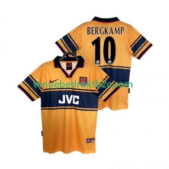 Uitshirt Retro Arsenal BERGKAMP10 1997 Mannen 1999 S-S