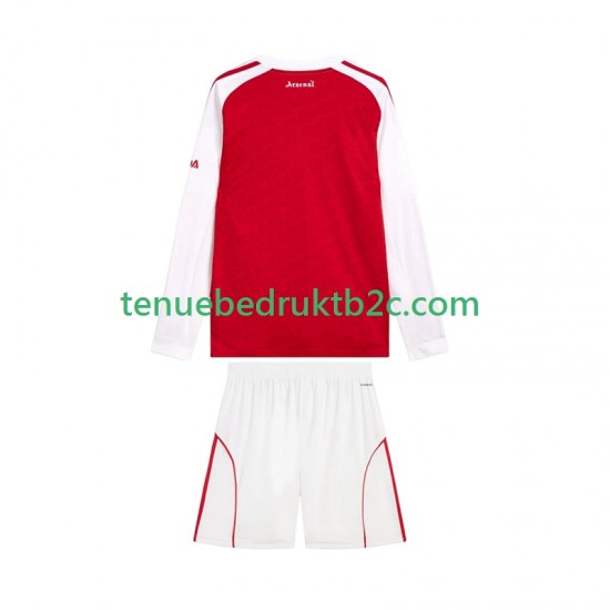 Thuisshirt Arsenal Voetbalteneu Kinderen 2025-26 L-S