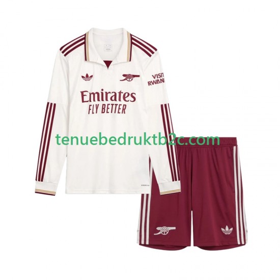 3de shirt Arsenal Voetbalteneu Kinderen 2025-26 L-S