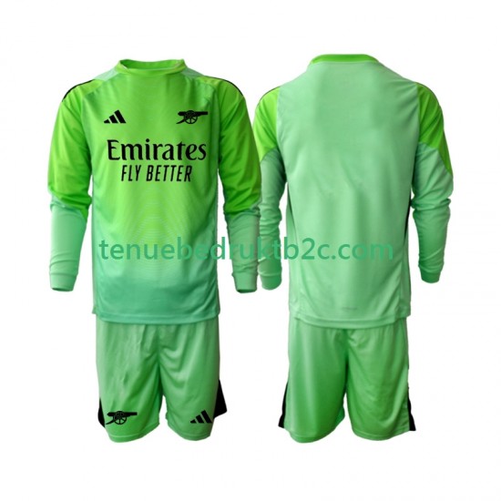 Uitshirt Arsenal Keeper Voetbalteneu Kinderen 2025-26 L-S