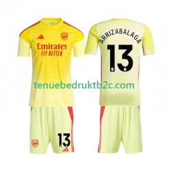 Thuisshirt Arsenal Keeper Kepa Arrizabalaga 13 Voetbalteneu Kinderen 2025-26 S-S